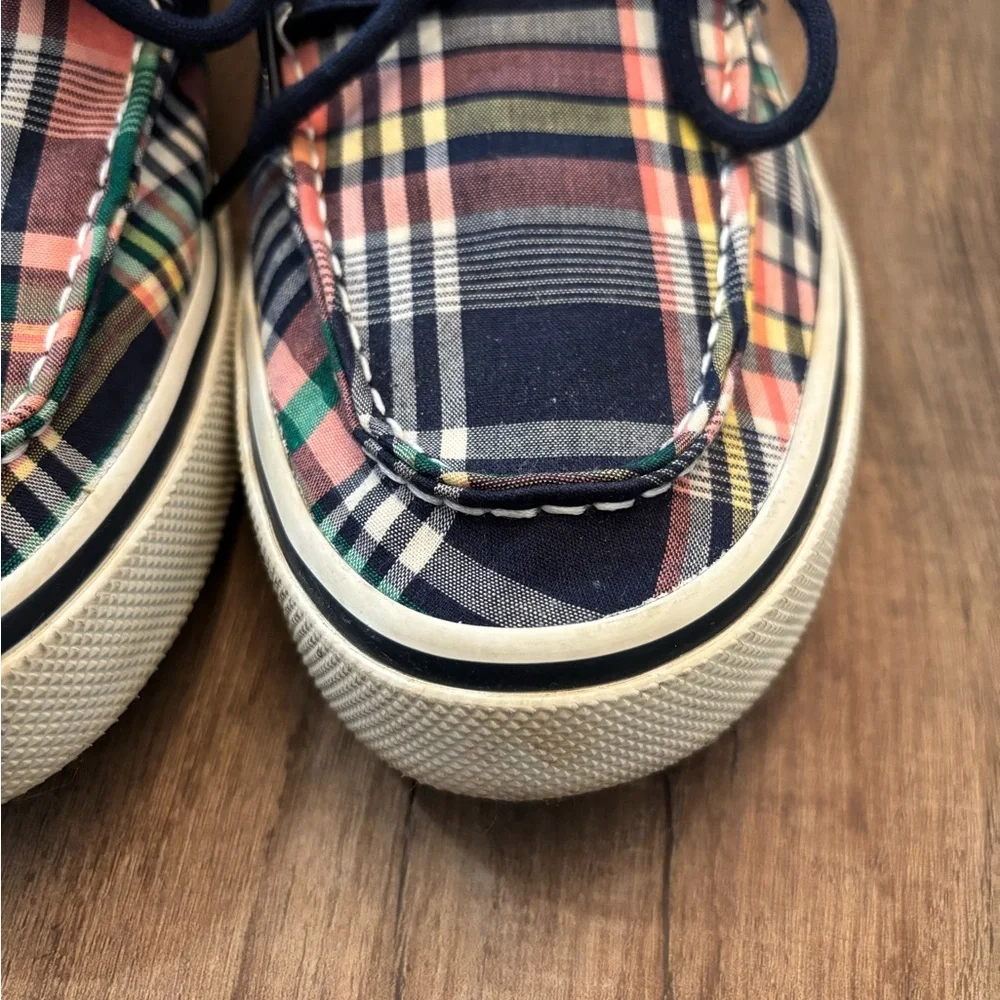 Sperry Men’s Plaid‎ Top-Sider Size 10 Boat Shoe with Lace Tie